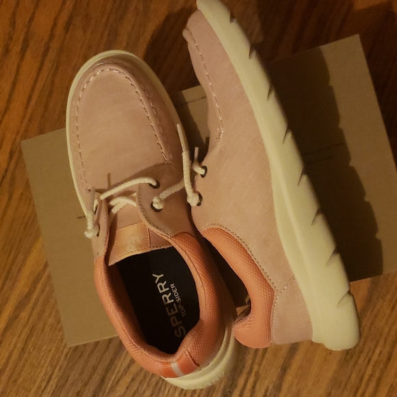 Sperry Captain’s Moc PINK size 8M - Picture 4 of 6